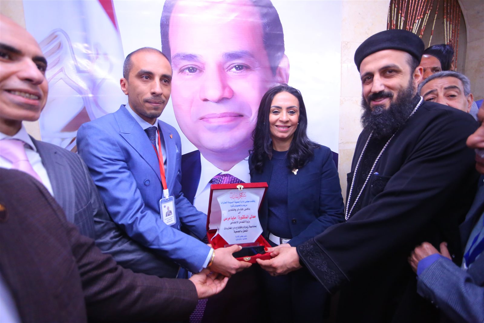 وزيرة التضامن ومحافظ القاهرة يفتتحان دار المغتربات بجمعية العذراء مريم 17 وزيرة التضامن ومحافظ القاهرة يفتتحان دار المغتربات بجمعية العذراء مريم