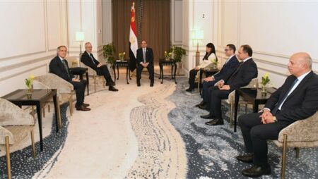 رئيس بارسيلو الإسبانية يؤكد للسيسي تعزيز استثمارات الشركة في مصر بقطاع الفنادق والسفر