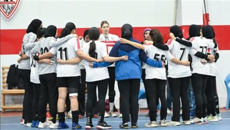 فريق سيدات يد الزمالك يفوز على الطيران بنتيجة 33-17