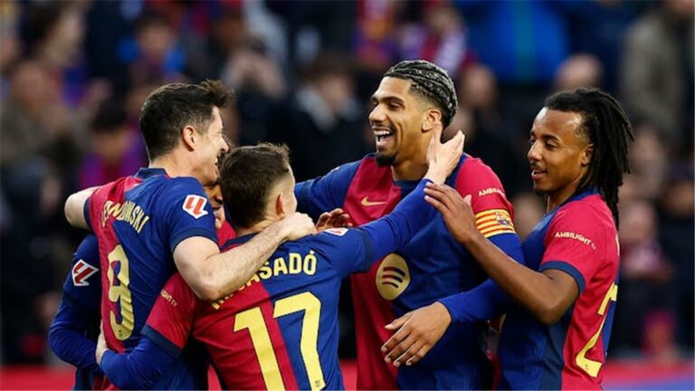 رجل مباراة برشلونة وريال سوسيداد في الدوري الإسباني