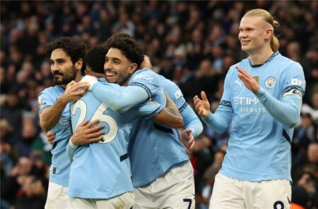 صفقة مانشستر سيتي الجديدة تنتزع لقب لاعب شهر فبراير
