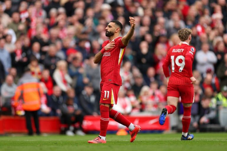 ترتيب هدافي الدوري الإنجليزي بعد ثنائية محمد صلاح أمام ساوثهامبتون
