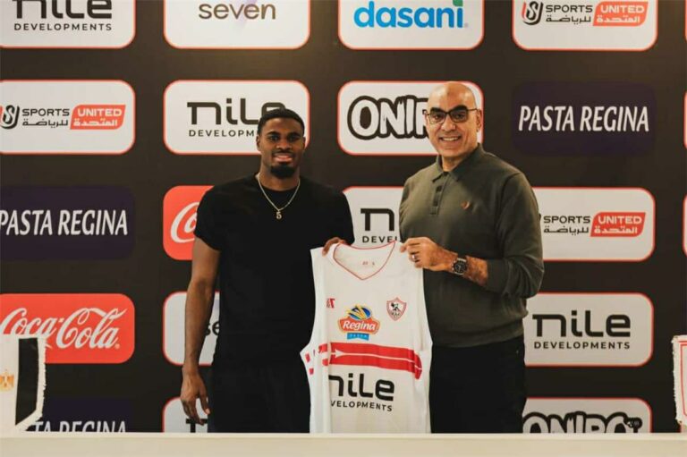 رسمياً | الزمالك يعلن التعاقد مع محترف أمريكي لتدعيم فريق السلة