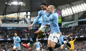 رجل مباراة مانشستر سيتي وبرايتون في الدوري الإنجليزي