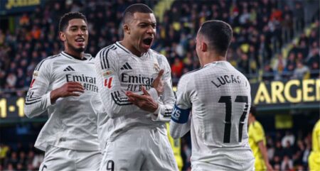 رجل مباراة ريال مدريد وفياريال في الدوري الإسباني