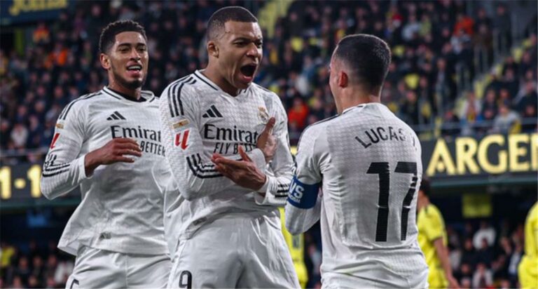 رجل مباراة ريال مدريد وفياريال في الدوري الإسباني