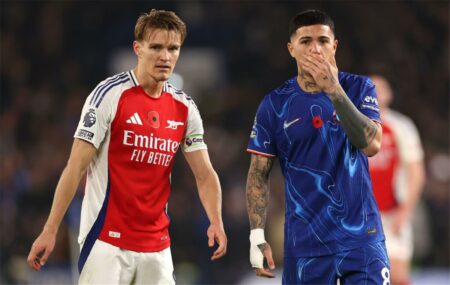 تشكيل مباراة آرسنال وتشيلسي اليوم في الدوري الإنجليزي