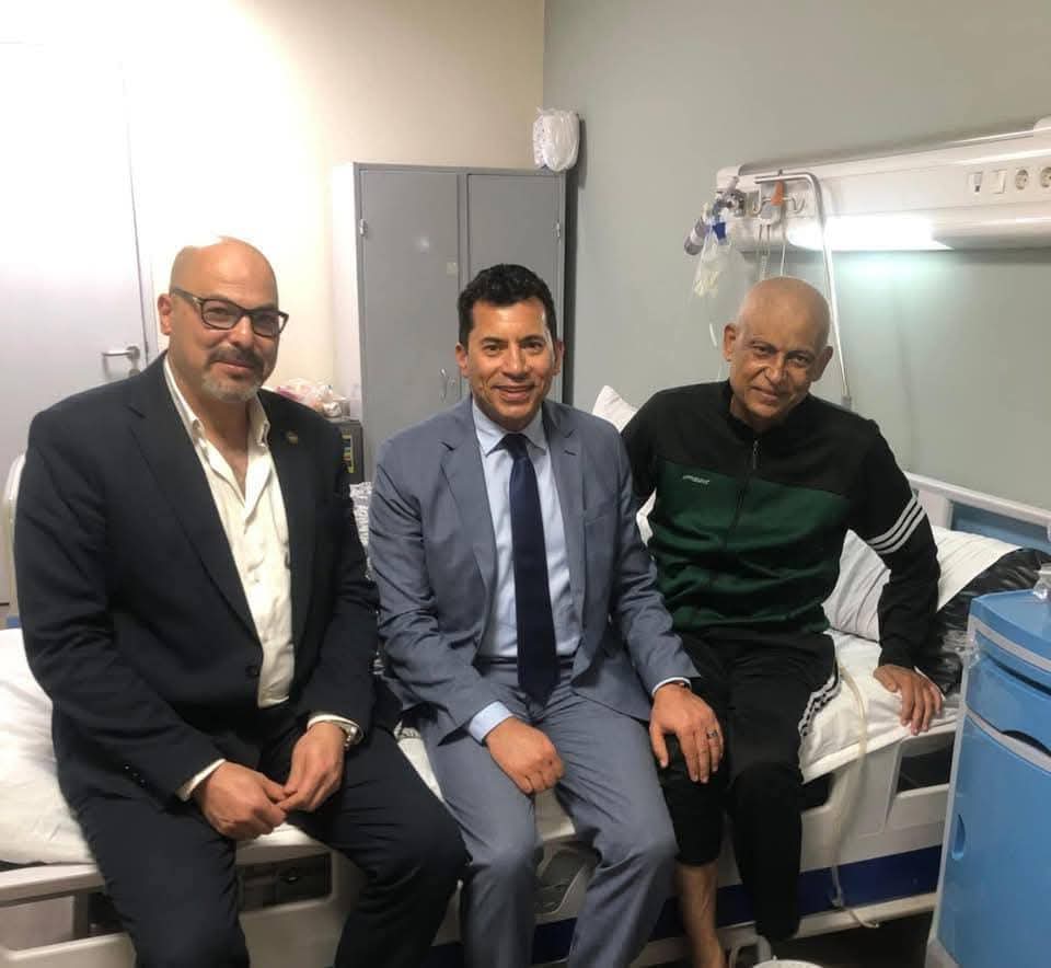 غزل المحلة يشكر وزير الرياضة على اهتمامه بالحالة الصحية لصابر عيد 3 غزل المحلة يشكر وزير الرياضة على اهتمامه بالحالة الصحية لصابر عيد