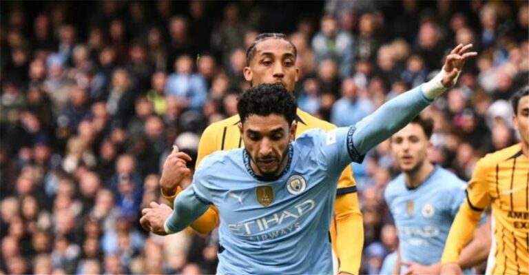 تقييم عمر مرموش بعد تألقه في مباراة مانشستر سيتي وبرايتون