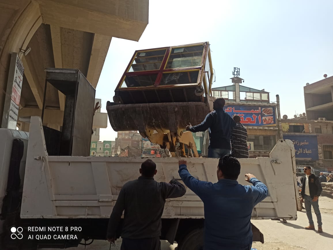 محافظة الجيزة تشن حملة لإعادة الانضباط بمنطقة ناهيا ومزلقان بولاق الدكرور 2 محافظة الجيزة تشن حملة لإعادة الانضباط بمنطقة ناهيا ومزلقان بولاق الدكرور
