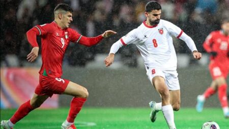 نتيجة مباراة الأردن ضد فلسطين.. فوز كبير للنشامى بتصفيات المونديال