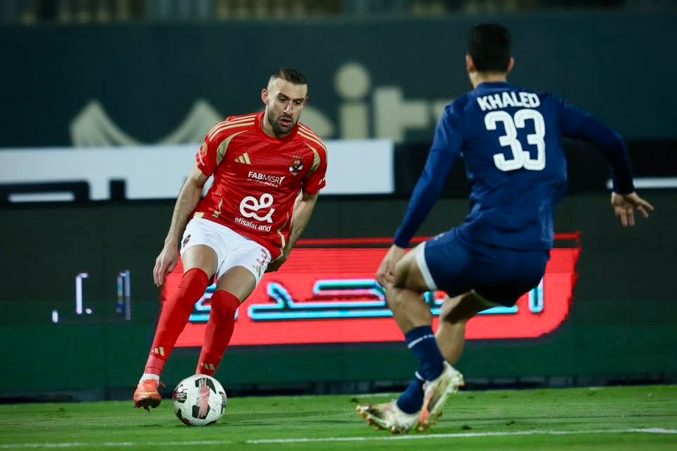 كأس عاصمة مصر.. إنبي يفرض التعادل السلبي على الأهلي في الشوط الأول 13 كأس عاصمة مصر.. إنبي يفرض التعادل السلبي على الأهلي في الشوط الأول