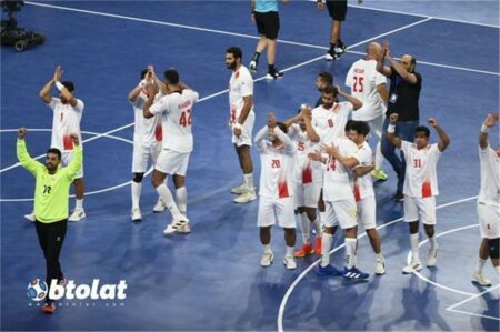 الزمالك يفوز على سموحة في دوري المحترفين لكرة اليد