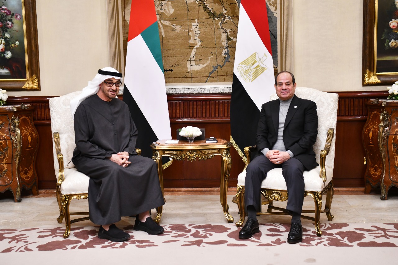 5 صور ترصد لقاء السيسي وبن زايد 4 5 صور ترصد لقاء السيسي وبن زايد