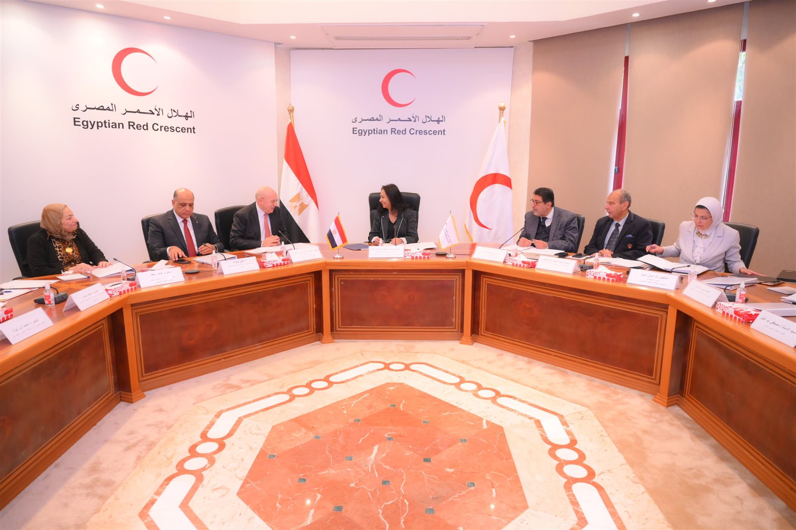 وزيرة التضامن تترأس اجتماع مجلس إدارة الهلال الأحمر المصري 1 وزيرة التضامن تترأس اجتماع مجلس إدارة الهلال الأحمر المصري