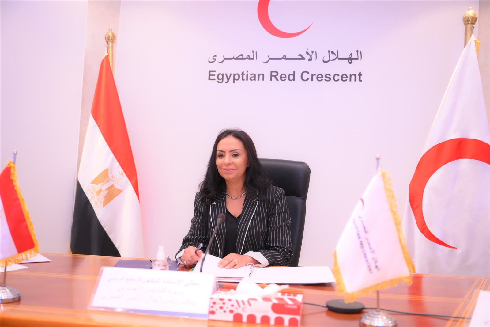 وزيرة التضامن تترأس اجتماع مجلس إدارة الهلال الأحمر المصري 6 وزيرة التضامن تترأس اجتماع مجلس إدارة الهلال الأحمر المصري