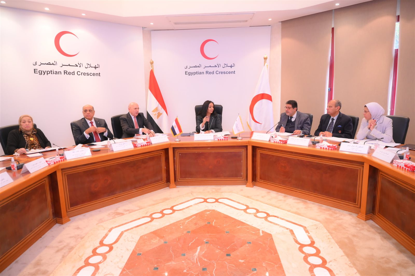 وزيرة التضامن تترأس اجتماع مجلس إدارة الهلال الأحمر المصري 5 وزيرة التضامن تترأس اجتماع مجلس إدارة الهلال الأحمر المصري