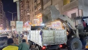 "الجيزة": رفع ٢٠٠٠ طن مخلفات بمعدات وفرق هيئة النظافة خلال أسبوع