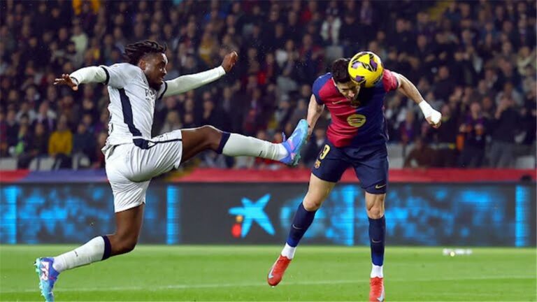 ترتيب هدافي الدوري الإسباني بعد هدف ليفاندوفسكي في مباراة برشلونة وأوساسونا