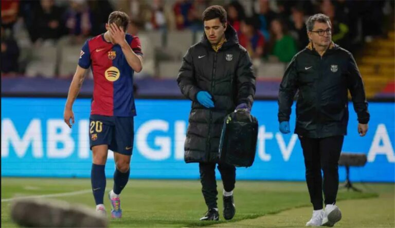 بعد إصابته.. برشلونة يخسر أولمو في 6 مباريات حاسمة