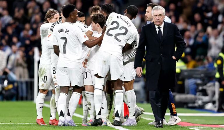 أنشيلوتي يرد على شكوى ليجانيس من التحكيم.. ويرفض استبعاد أتلتيكو مدريد من صراع اللقب