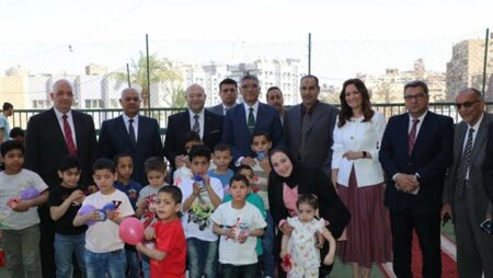 محافظ الجيزة يتفقد دور رعاية الأيتام والمسنين بالعجوزة.. صور