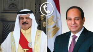 مطالبة المجتمع الدولي بحماية أهالي غزة من العدوان الغاشم تتصدر مباحثات السيسي وملك البحرين
