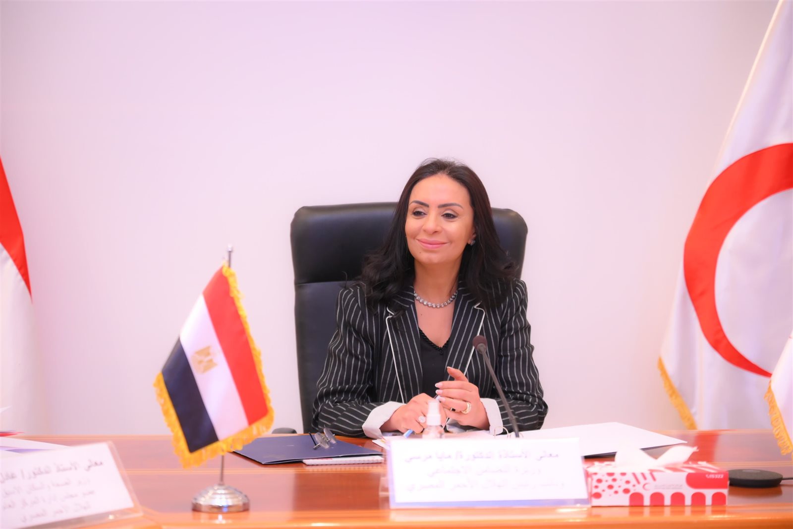وزيرة التضامن تترأس اجتماع مجلس إدارة الهلال الأحمر المصري 9 وزيرة التضامن تترأس اجتماع مجلس إدارة الهلال الأحمر المصري