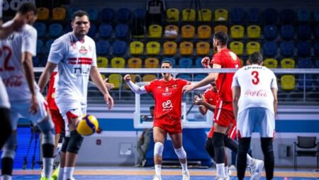 طائرة الأهلي تكتسح الزمالك وتتأهل لنهائي الدوري.. صور