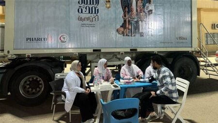«الرعاية الصحية» تطلق عيادات متنقلة بحملة «رمضان بصحة لكل العيلة» في 4 محافظات|صور