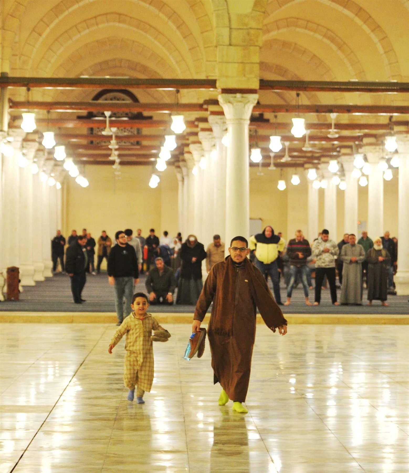 صلاة تراويح السابع من رمضان من مسجد عمرو بن العاص.. صور 7 صلاة تراويح السابع من رمضان من مسجد عمرو بن العاص.. صور