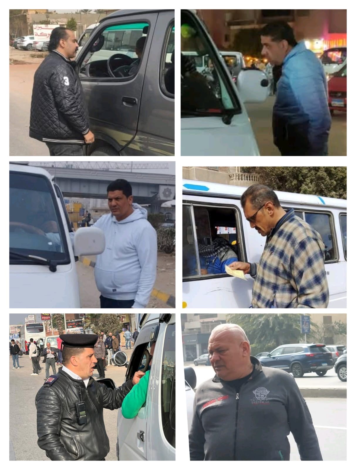 بالصور.. ضبط 270 سيارة مخالفة وحجز 9 سيارات منتهية التراخيص بالجيزة