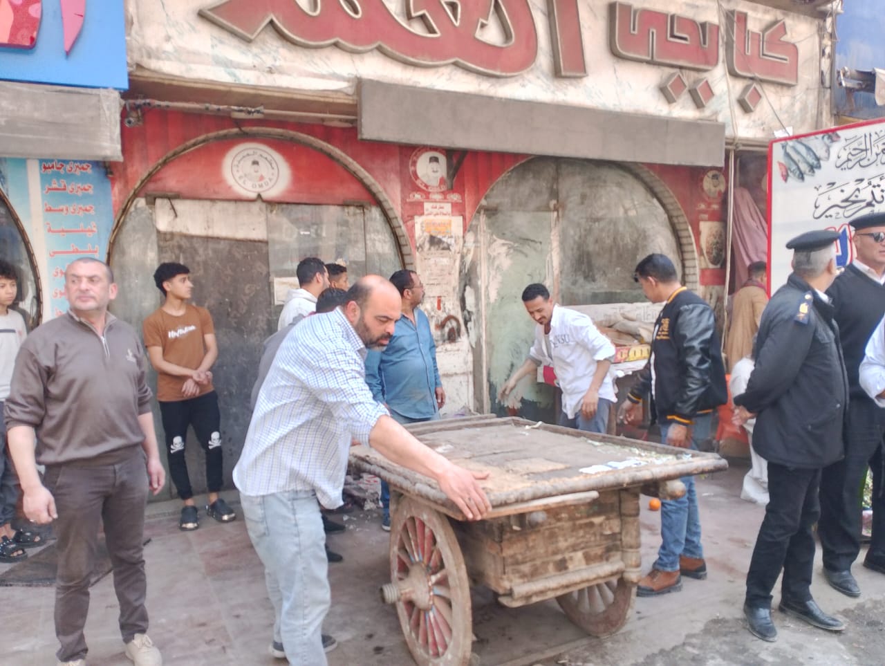 محافظة الجيزة تشن حملة لإعادة الانضباط بمنطقة ناهيا ومزلقان بولاق الدكرور 1 محافظة الجيزة تشن حملة لإعادة الانضباط بمنطقة ناهيا ومزلقان بولاق الدكرور