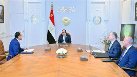 تفاصيل اجتماع الرئيس السيسي مع وزير البترول بحضور مدبولي.. فيديو