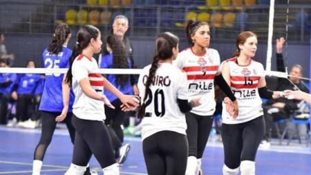 قائمة الزمالك المشاركة في بطولة أفريقيا للطائرة سيدات