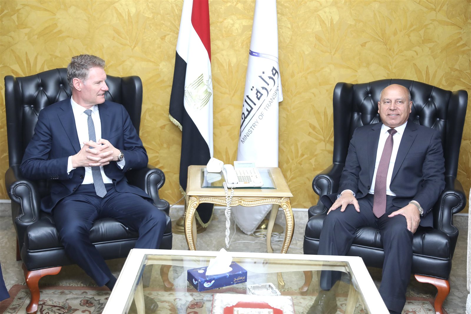 كامل الوزير يشهد توقيع مذكرة تفاهم بين "القابضة للنقل البحري" ومجموعة MSC العالمية 2 كامل الوزير يشهد توقيع مذكرة تفاهم بين "القابضة للنقل البحري" ومجموعة MSC العالمية