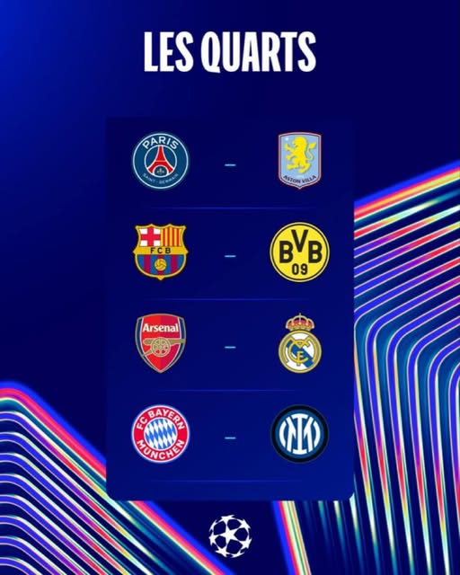 حلم التتويج يقترب.. مواجهات نارية في ربع نهائي دوري أبطال أوروبا 1 حلم التتويج يقترب.. مواجهات نارية في ربع نهائي دوري أبطال أوروبا
