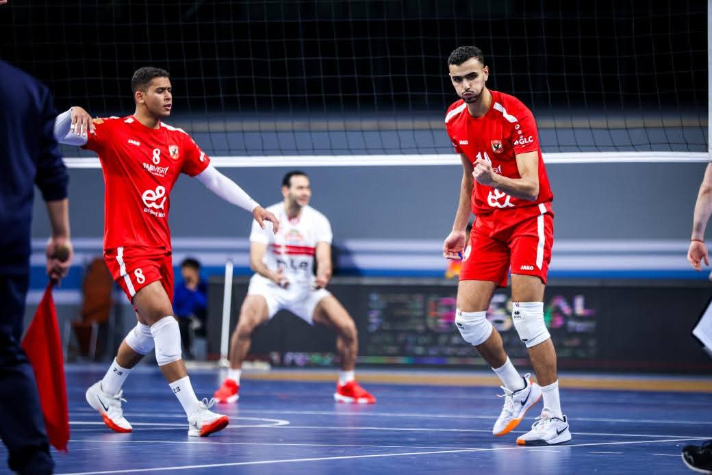 دوري الكرة الطائرة.. الأهلي يهزم الزمالك في أولى مواجهات سلسلة نصف النهائي 1 دوري الكرة الطائرة.. الأهلي يهزم الزمالك في أولى مواجهات سلسلة نصف النهائي