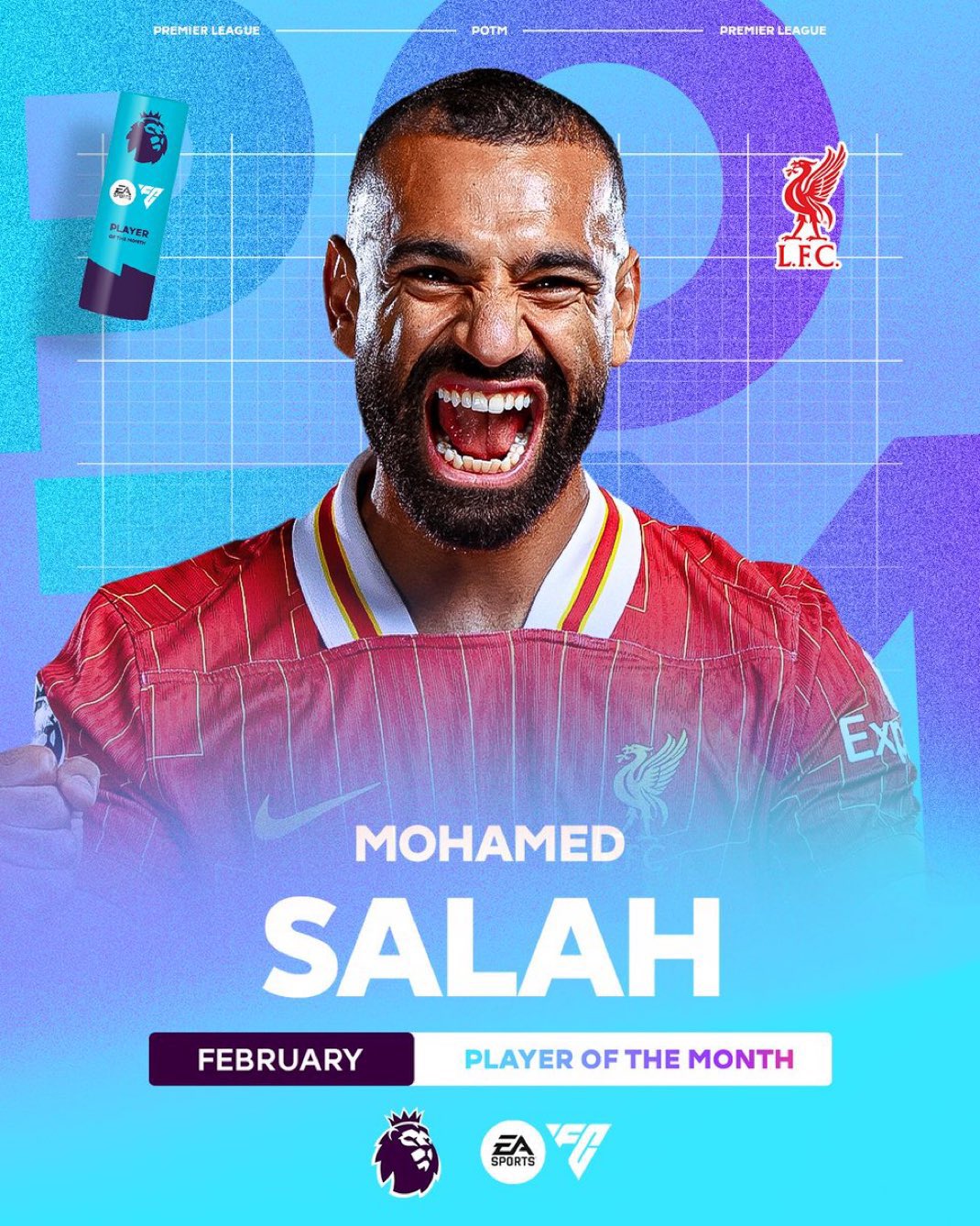 رسميًا.. محمد صلاح لاعب الشهر في الدوري الإنجليزي ويحقق إنجازًا تاريخيًا 1 رسميًا.. محمد صلاح لاعب الشهر في الدوري الإنجليزي ويحقق إنجازًا تاريخيًا