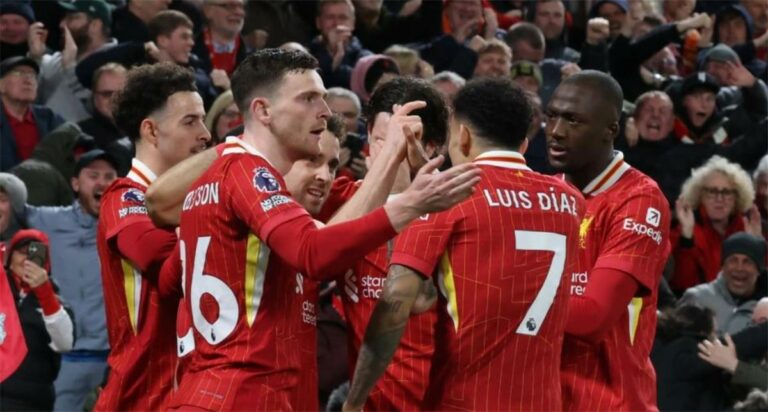 جماهير ليفربول تختار أفضل لاعب في مباراة إيفرتون بـ الدوري الإنجليزي