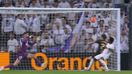 فينيسيوس يسجل هدف تعادل ريال مدريد أمام فالنسيا في الدوري الإسباني (فيديو)