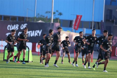مران الأهلي | جلسة بين كولر واللاعبين قبل مواجهة بيراميدز.. وتدريبات بدنية قوية