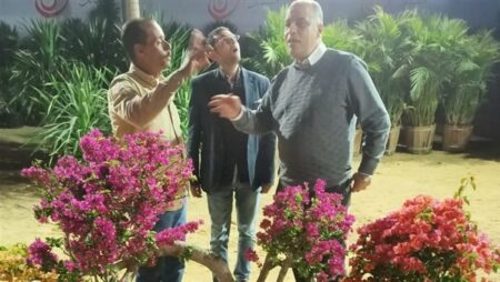 الزراعة تتابع الاستعدادات النهائية لانطلاق معرض زهور الربيع