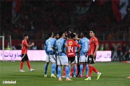 رجل مباراة الأهلي وبيراميدز في الدوري