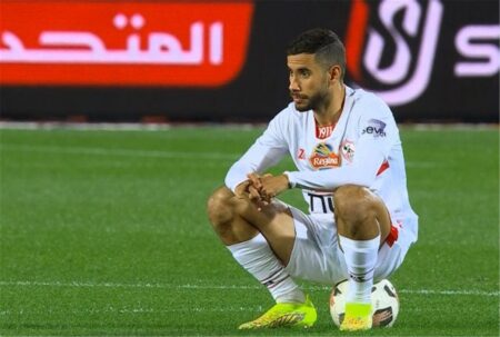 بيسيرو يستبعد ناصر ماهر من قائمة مباراة الزمالك وحرس الحدود