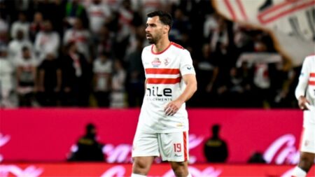 عبد الله السعيد يسجل هدف الزمالك الأول أمام حرس الحدود (فيديو)
