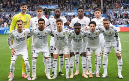 رجل مباراة ريال مدريد وألافيس في الدوري الإسباني