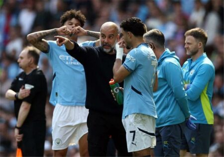 جوارديولا: ما يقدمه عمر مرموش مع مانشستر سيتي إنجاز كبير