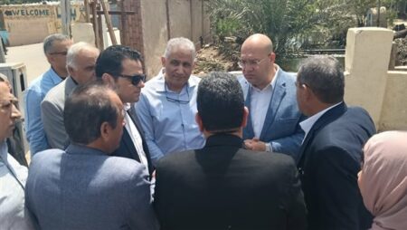 نائب محافظ الجيزة يتفقد حالة الري وتطهير الترع بأبو النمرس والبدرشين