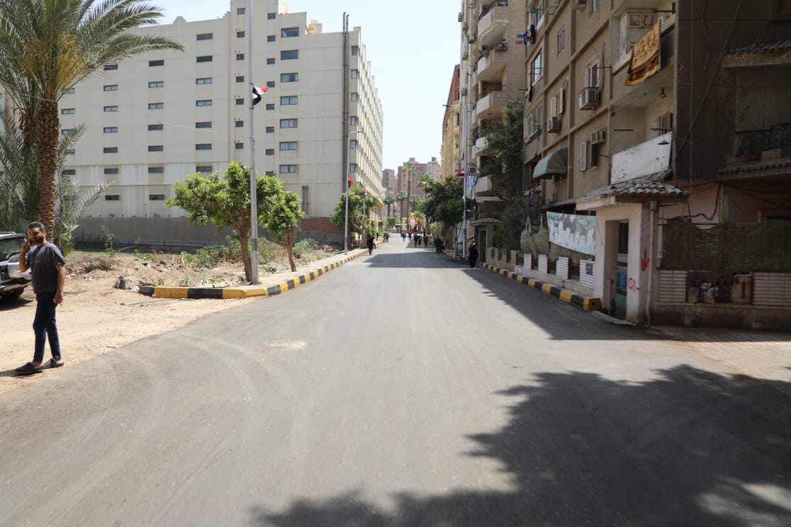 محافظ الجيزة: رصف وتطوير شامل لشارع أوتوسبير بالطالبية 6 محافظ الجيزة: رصف وتطوير شامل لشارع أوتوسبير بالطالبية